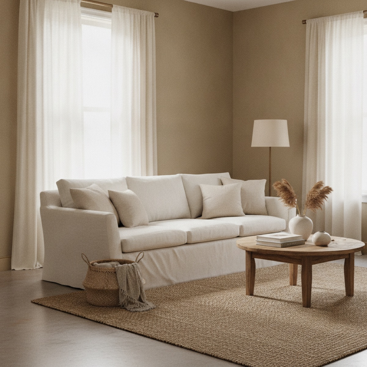 SW “Universal Khaki” · living room